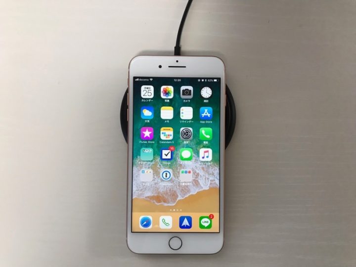 iPhone 8 Plus ワイヤレス充電