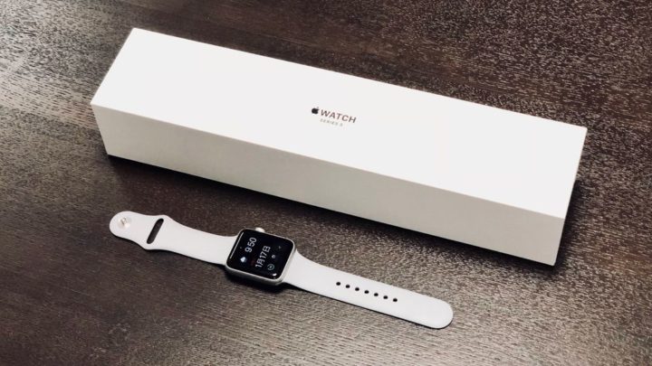 Apple Watch 3と外箱