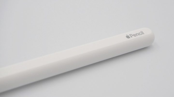 第２世代Apple Pencilのフラットなエッジ