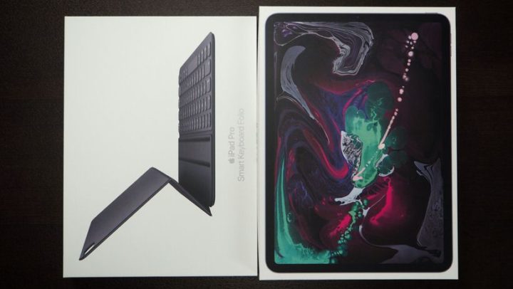 新型11インチiPad ProとSmart Keyboard Folio