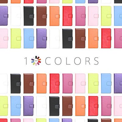 【ケートラ】10種類のカラーから選べる手帳型ケース