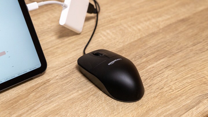 【Amazonベーシック】USB有線マウスをiPadで使用