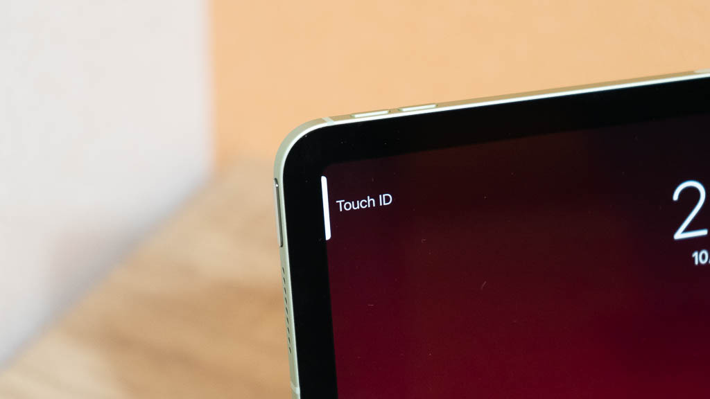 iPad AirのTouch ID 位置表示