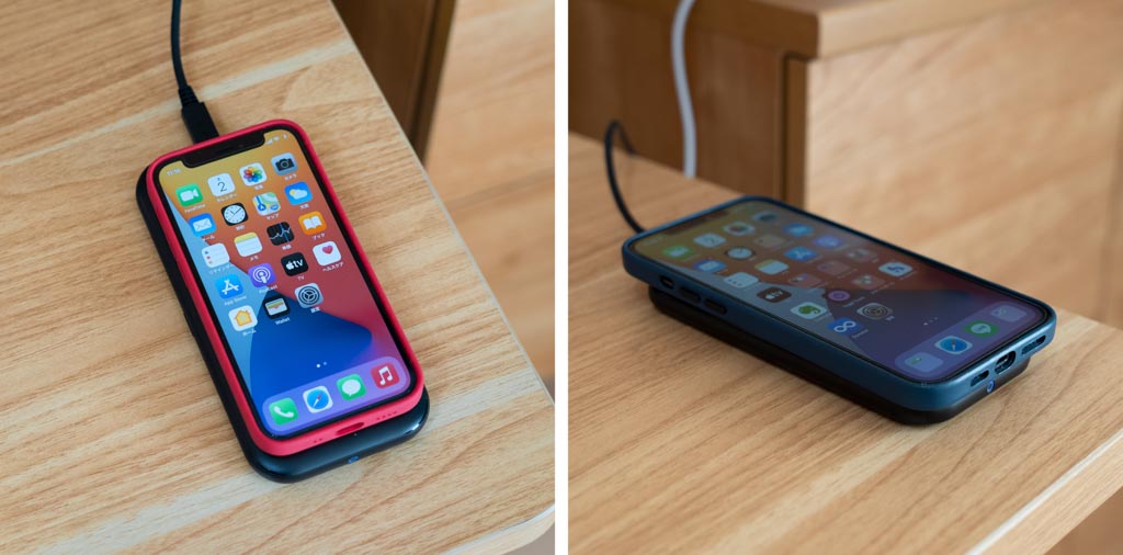 Anker PowerWave Base Pad iPhone 12 miniとiPhone 12 Pro Max