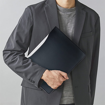 エレコム PUレザー製 薄型スリーブケース MacBook Airケース