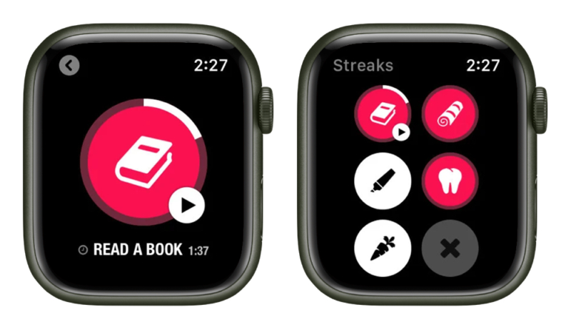 Streaks｜いい習慣を身に付ける（Apple Watchアプリ）