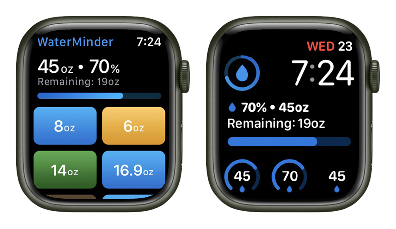WaterMinder｜水分補給のタイミングをお知らせ（Apple Watchアプリ）