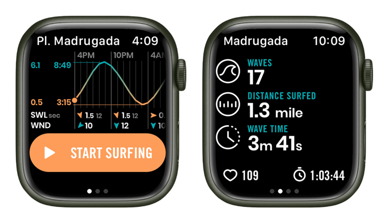 Dawn Patrol｜波に乗った本数や距離、速度を記録（Apple Watchアプリ）
