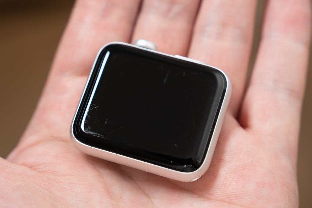 Apple Watch Ion-Xガラスへの傷