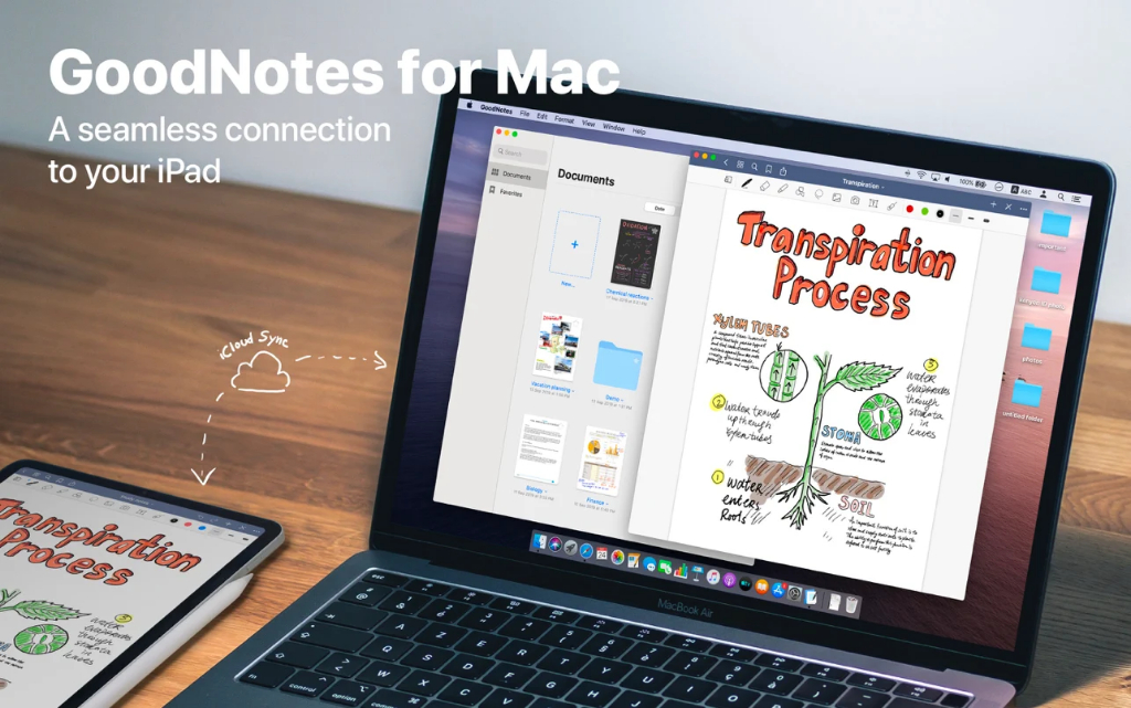 GoodNotes 5｜Mac・iPhone・iPad間の同期が便利（おすすめMacアプリ）