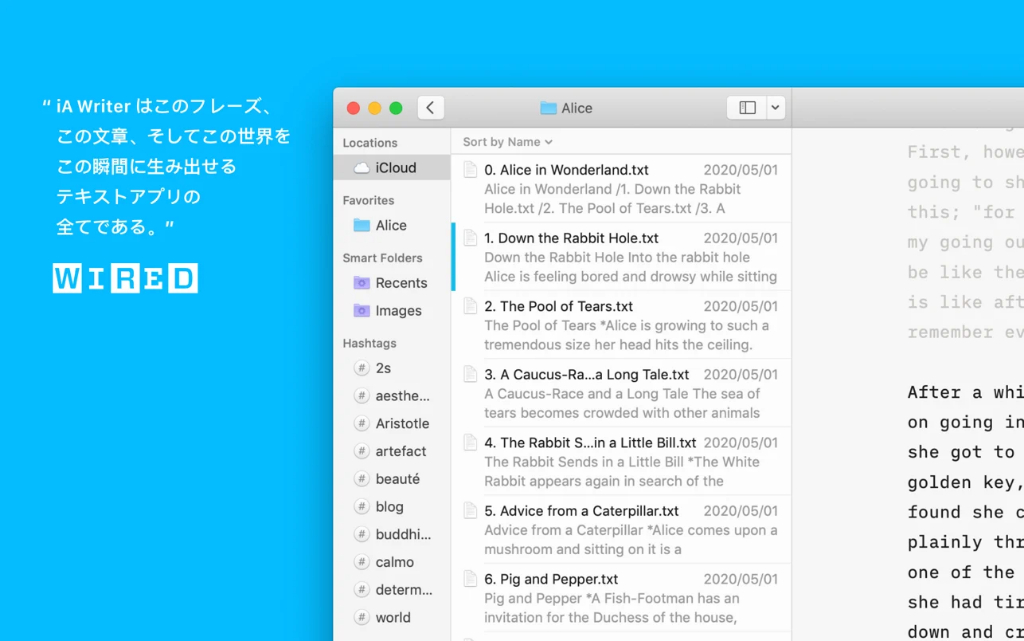 iA Writer｜人気のうダウンエディタ（おすすめMacアプリ）