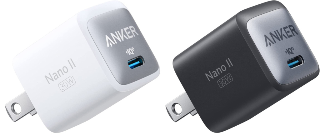 Anker 711 Charger（30W）のカラーバリエーション