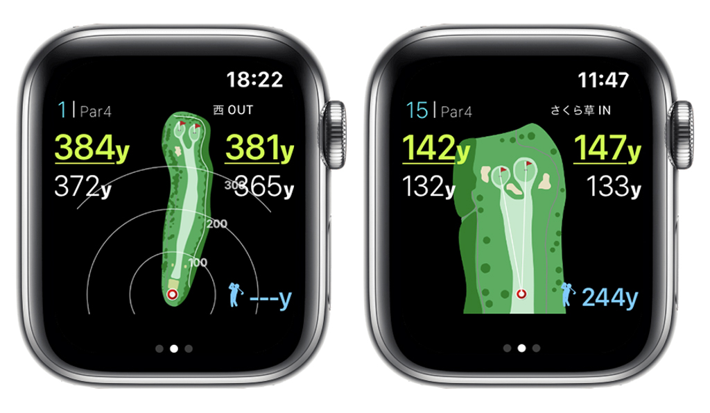 Apple Watchアプリ「ゴルフな日Su」