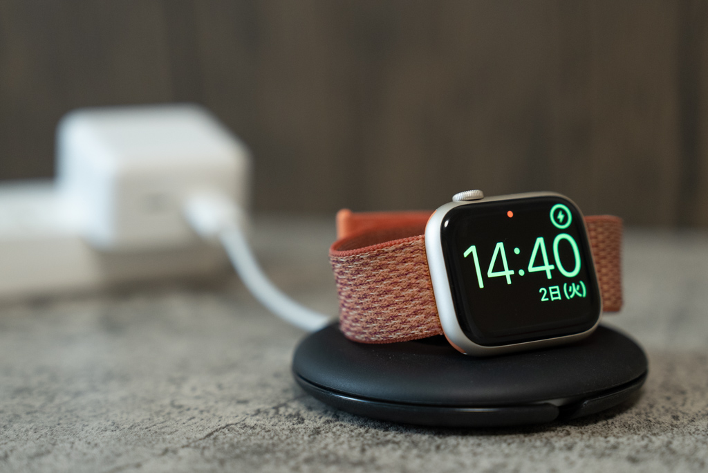 Apple Watch Series 7を急速充電
