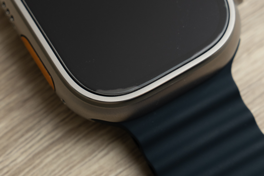 Apple Watch Ultraガラスフィルムの浮き2