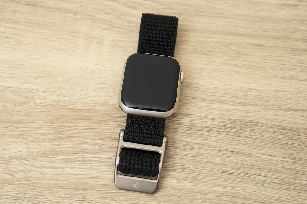 Spigen デュラプロ・フレックスをApple Watch Series 7（45mmケース）に装着