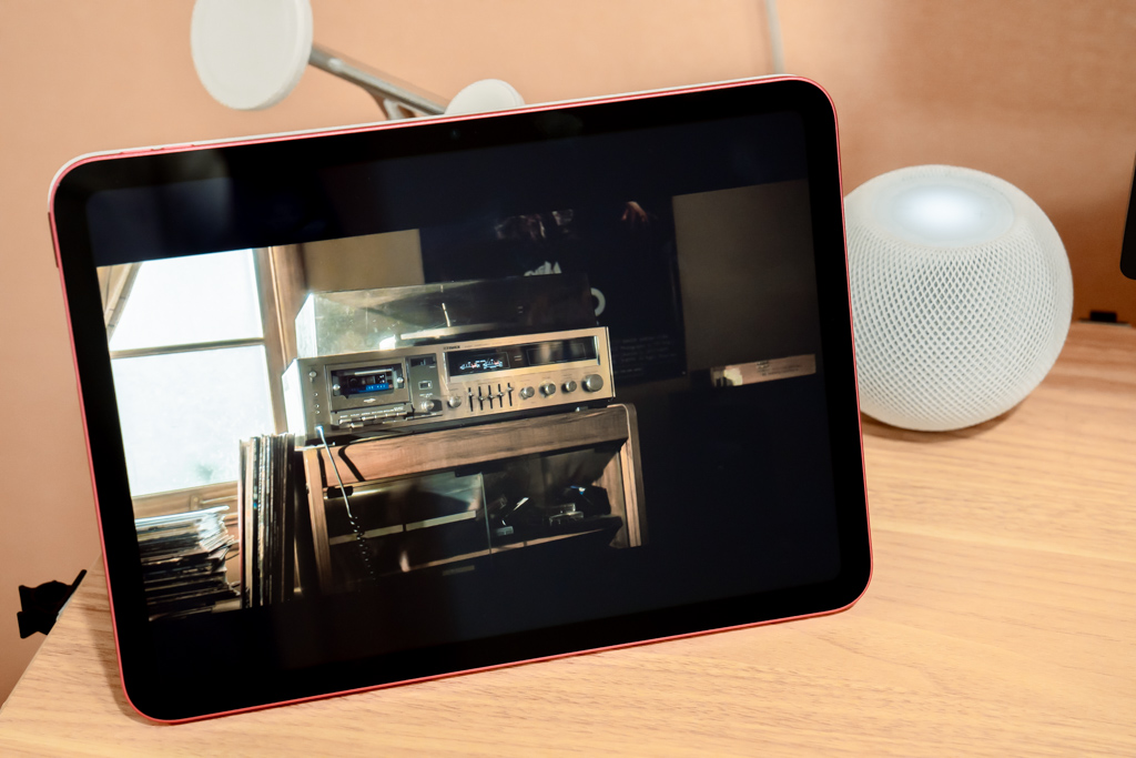 iPadでの動画視聴でHomePod miniを活用