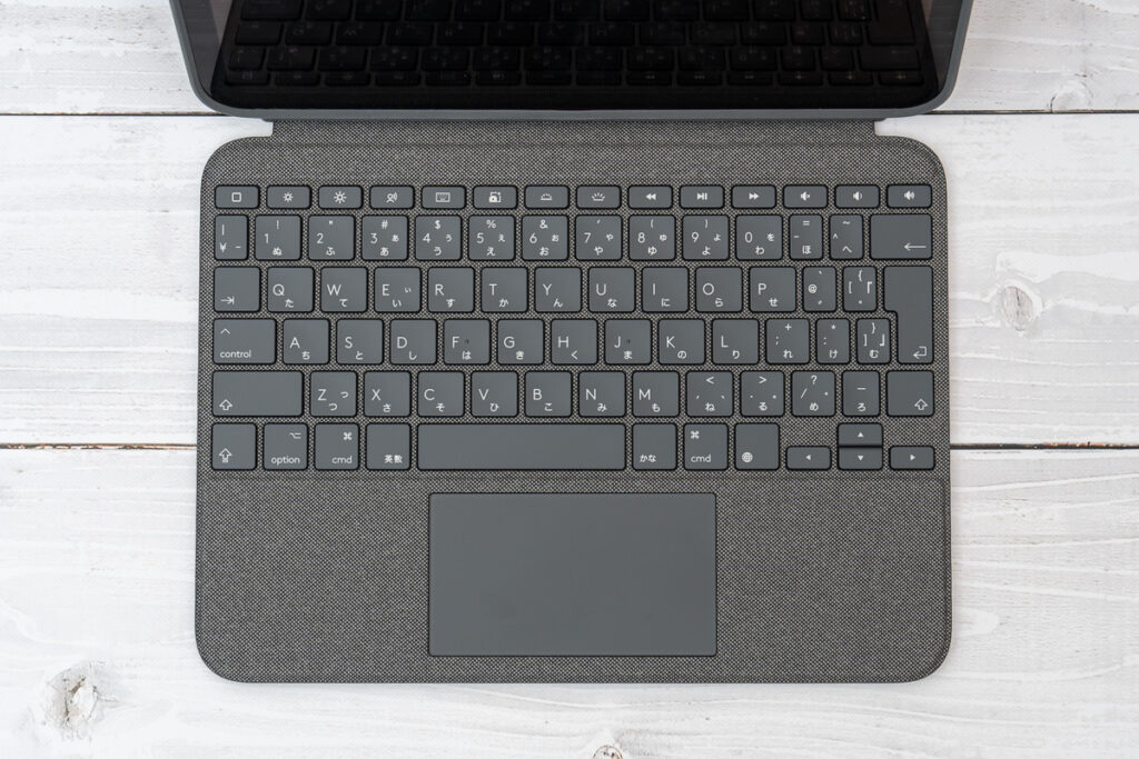 Logicool Combo Touchのキーボード