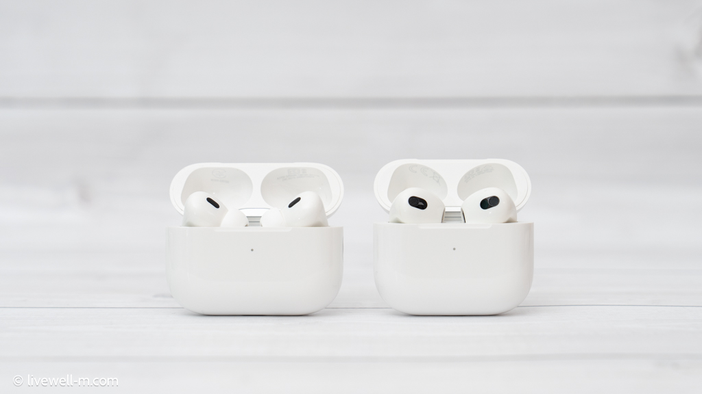 AirPods Pro 2とAirPods 3