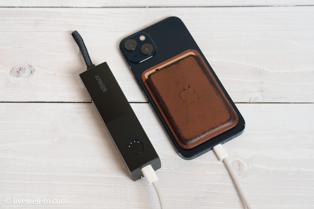 Anker 511 Power Bank (PowerCore Fusion 5000)をモバイルバッテリーとして使用