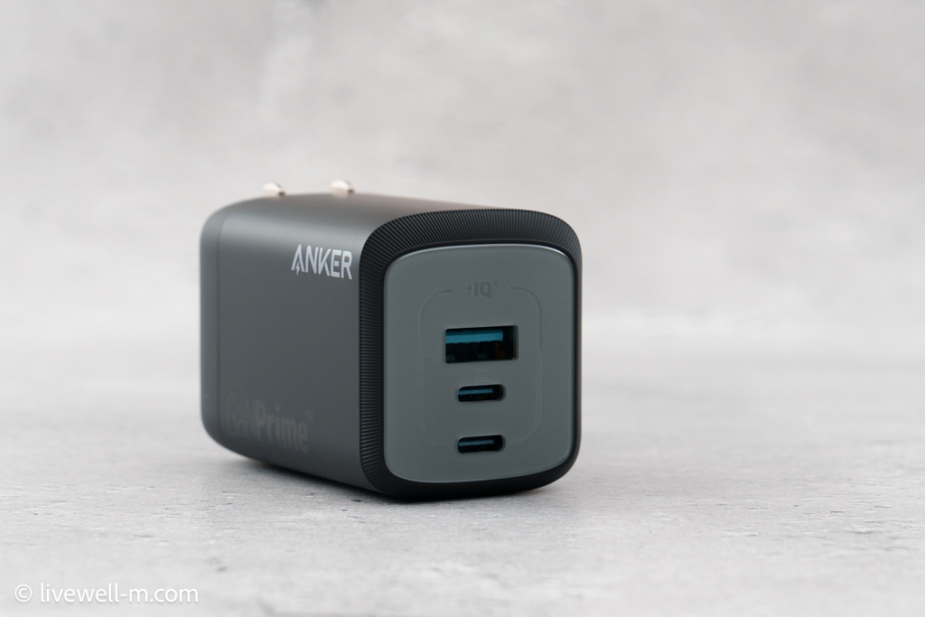 Anker Prime Wall Charger (100W, 3 ports, GaN)のUSBポート