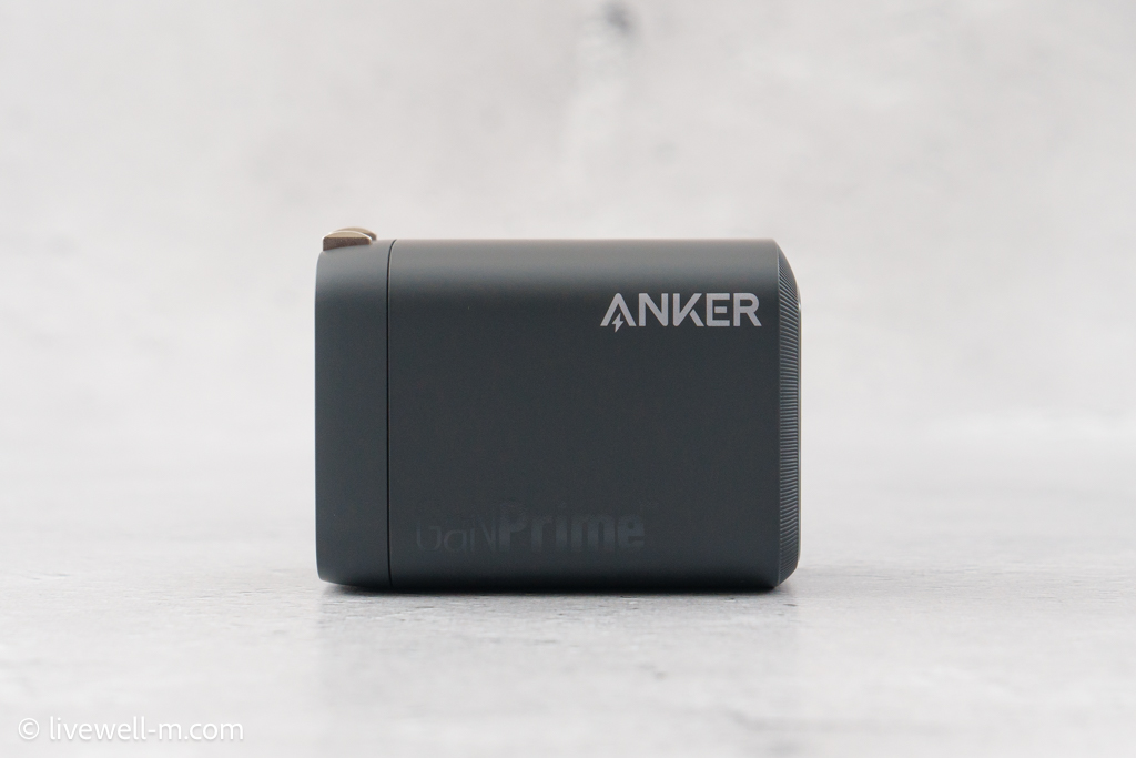 Anker Prime Wall Charger (100W, 3 ports, GaN)のANKERロゴ