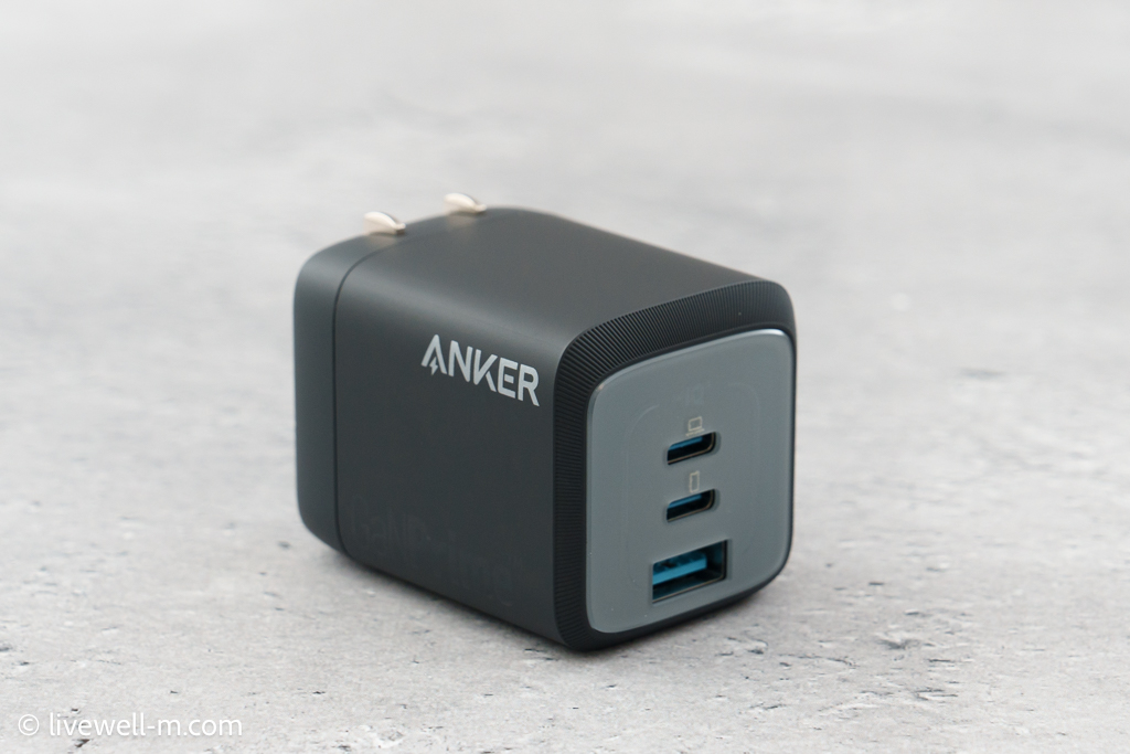 Anker Prime Wall Charger (67W, 3 ports, GaN)の外観