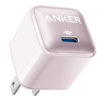 Anker Nano Charger (20W)（ピンク）