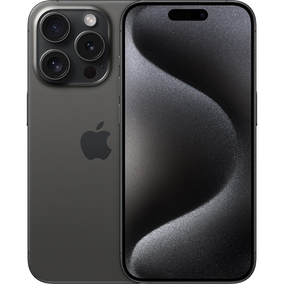 iPhone 15 Pro（ブラックチタニウム）