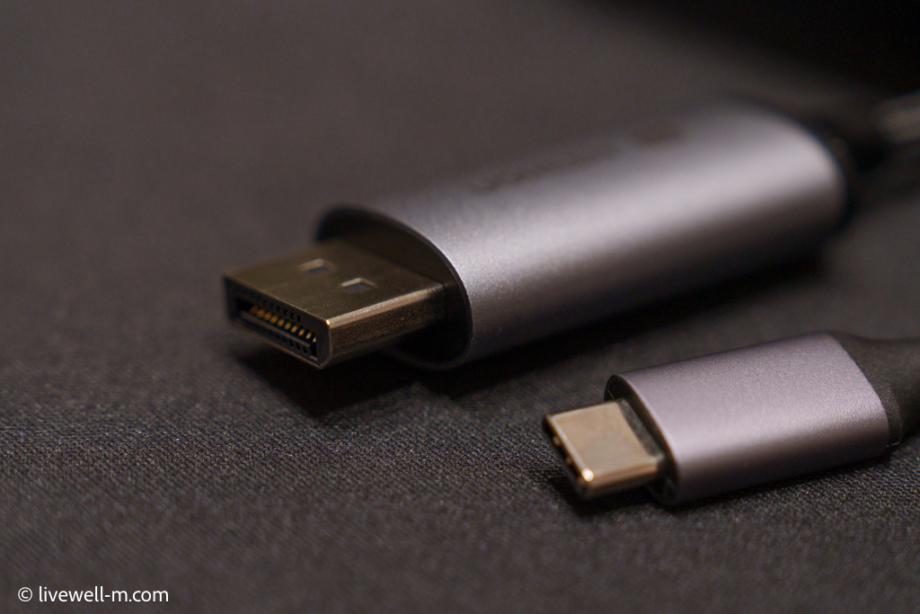 USB-C to DisplayPortケーブル