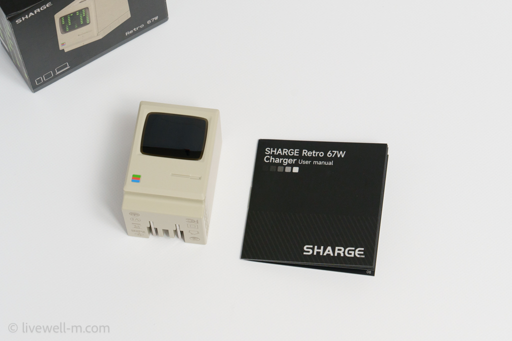 SHARGE Retro67 Chargerのパッケージ内容