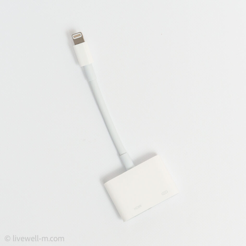 Apple Lightning - Digital AVアダプタ2
