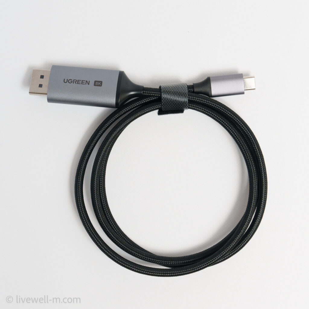 UGREEN USB-C to DisplayPort変換ケーブル1