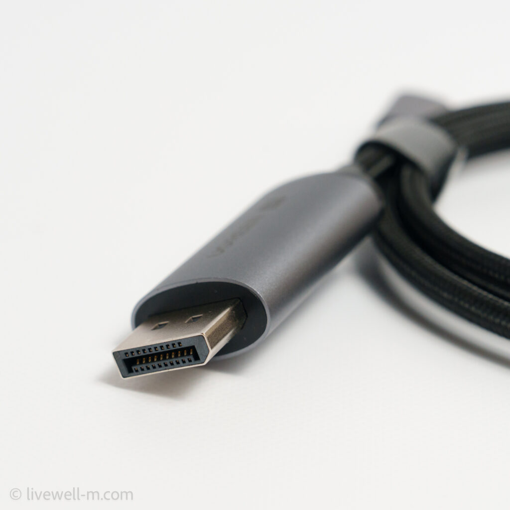 UGREEN USB-C to DisplayPort変換ケーブル2