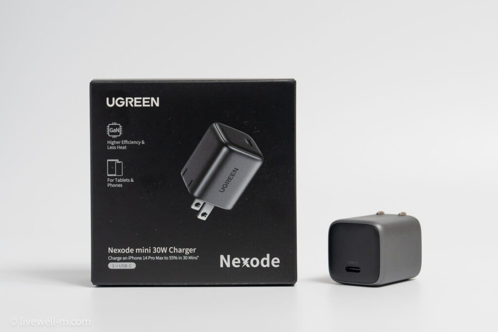 UGREEN Nexode Mini 30Wのパッケージ