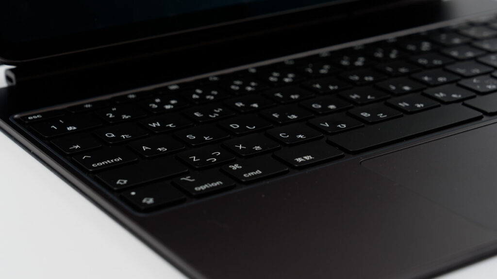 Apple iPad Pro（M4）用Magic Keyboardのシーザー式のキー