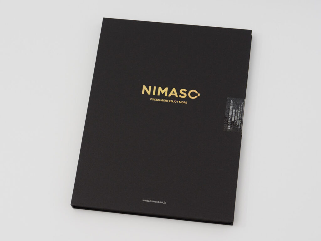 NIMASO ガイド枠付きガラスフィルム