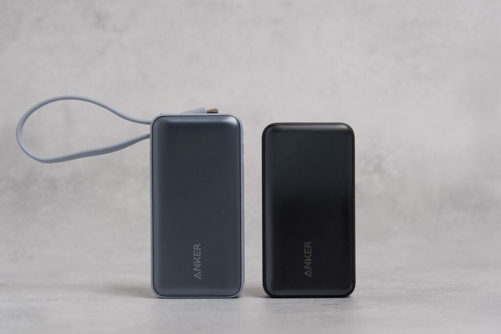 Anker Power Bank (10000mAh, 30W)とAnker Nano Power Bank (30W, Built-In USB-C Cable)