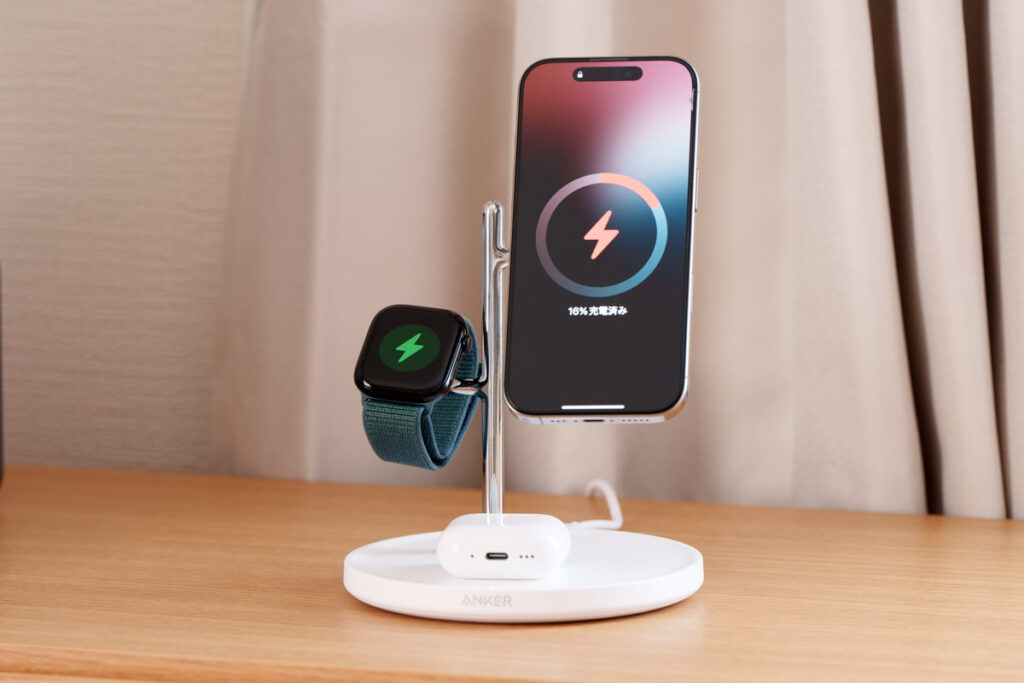 Anker MagGo Wireless Charging Station (3-in-1 Stand)