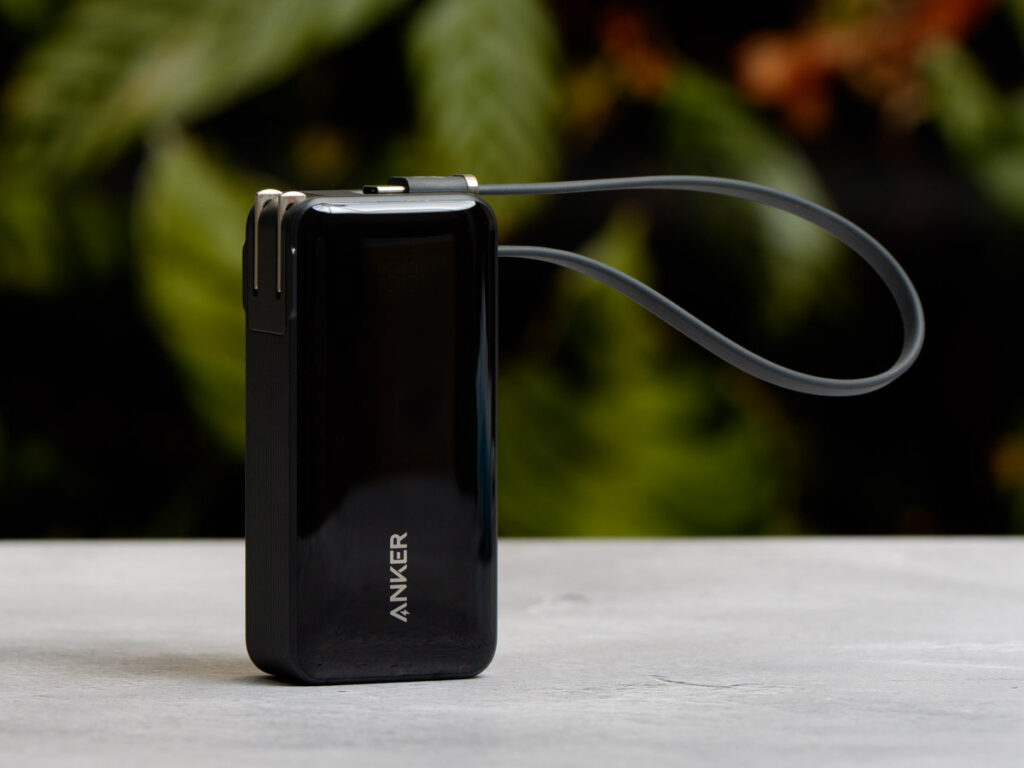 Anker Power Bank (10000mAh, Fusion, Built-In USB-C ケーブル)