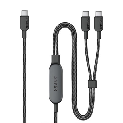 Anker USB-C ＆ USB-C ケーブル (2-in-1, 140W)