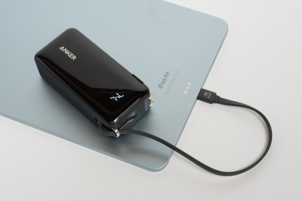 Anker Power Bank (10000mAh, Fusion, Built-In USB-C ケーブル)8