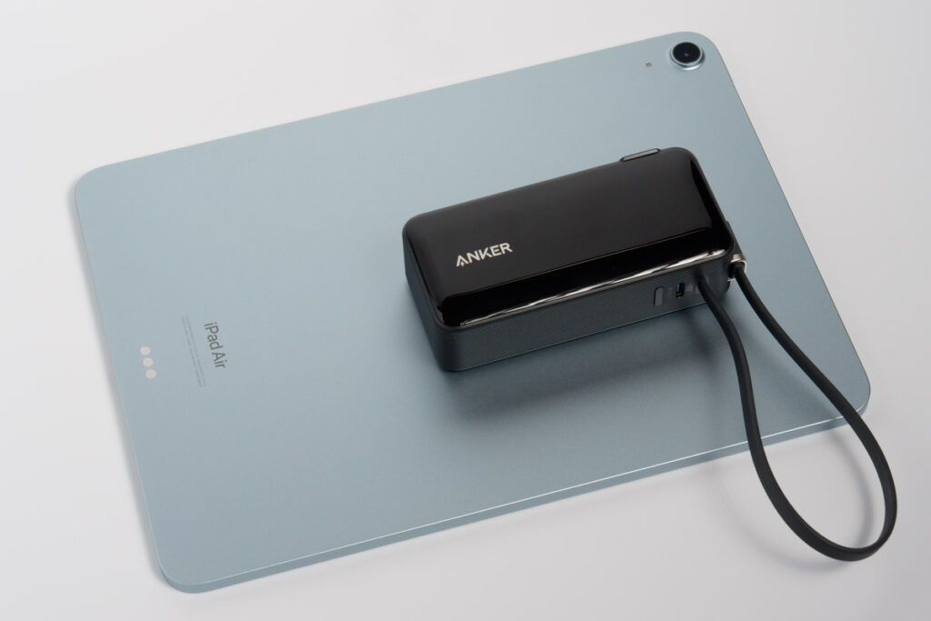 Anker Power Bank (10000mAh, Fusion, Built-In USB-C ケーブル)6