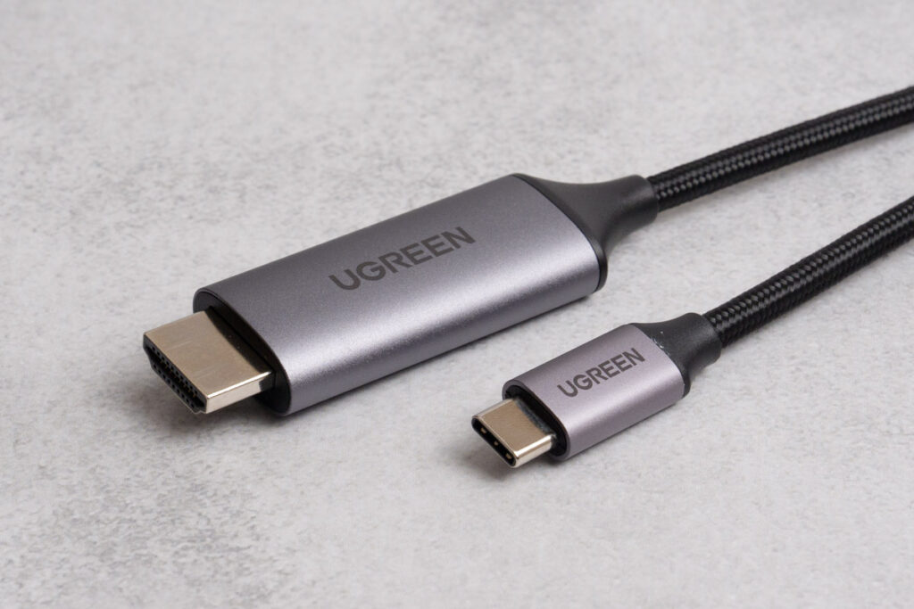 UGREENのUSB-C to HDMIケーブル