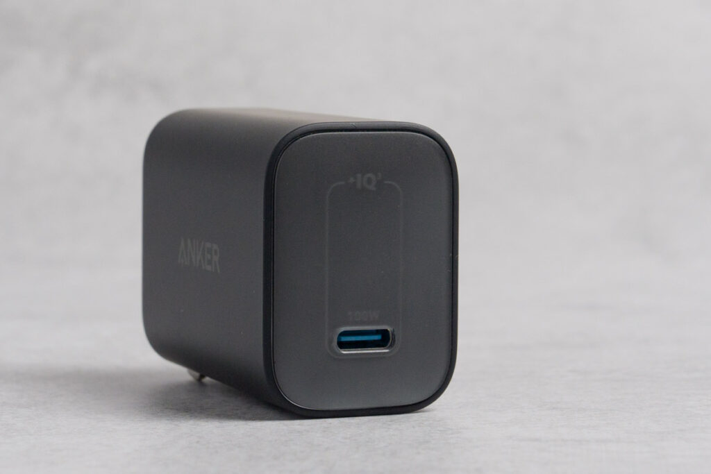 Anker Nano Charger (100W)のUSB-Cポートのアップ