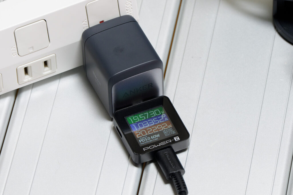 Switch 2におすすめの代用充電器をご紹介!携帯モード・TVモードで必要なワット数は? Anker Nano II 65WのTVモード時のワット数